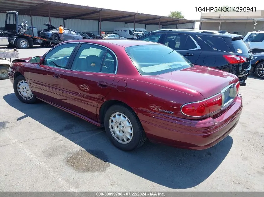 2001 Buick Lesabre Custom VIN: 1G4HP54KX14290941 Lot: 39899798