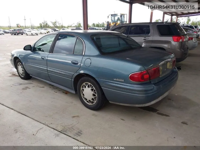 2001 Buick Lesabre Limited VIN: 1G4HR54K31U300915 Lot: 39915163