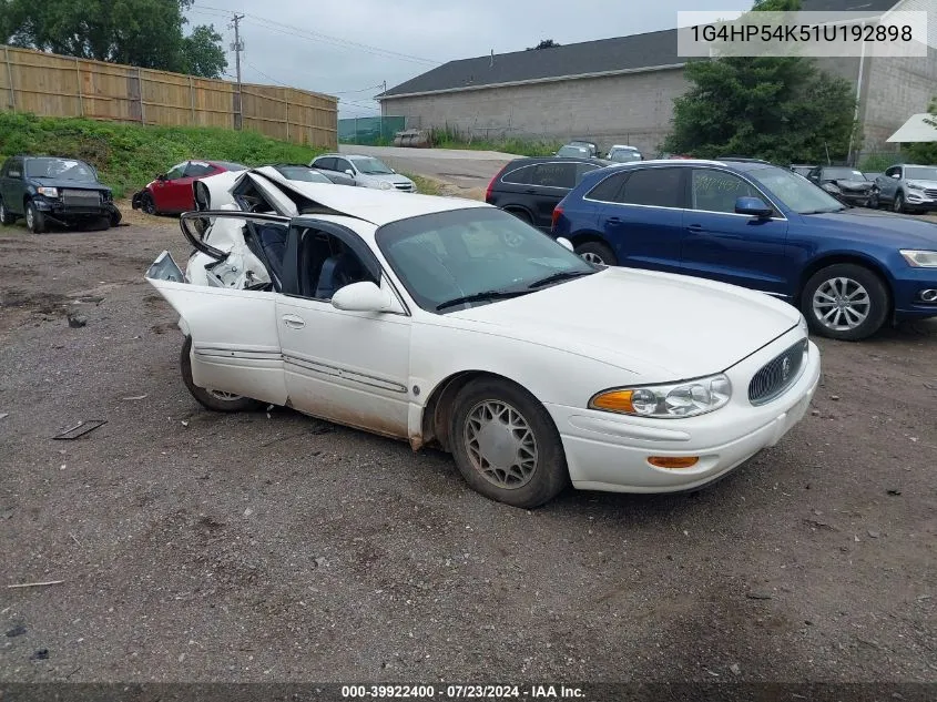 2001 Buick Lesabre Custom VIN: 1G4HP54K51U192898 Lot: 39922400