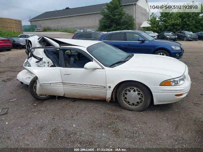 2001 Buick Lesabre Custom VIN: 1G4HP54K51U192898 Lot: 39922400