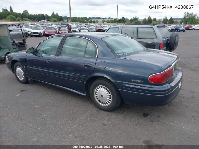 2001 Buick Lesabre Custom VIN: 1G4HP54KX14208867 Lot: 39925932