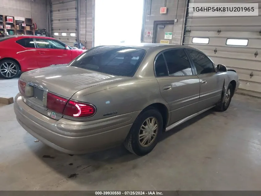 2001 Buick Lesabre Custom VIN: 1G4HP54K81U201965 Lot: 39930550