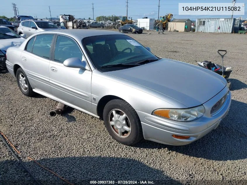 2001 Buick Lesabre Custom VIN: 1G4HP54K21U115082 Lot: 39937383