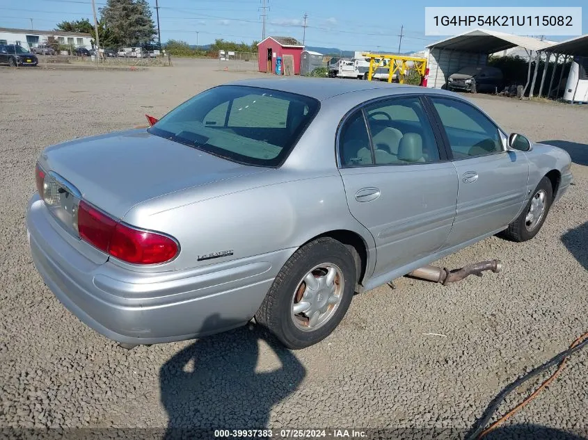 2001 Buick Lesabre Custom VIN: 1G4HP54K21U115082 Lot: 39937383