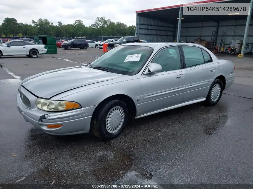 2001 Buick Lesabre Custom VIN: 1G4HP54K514289678 Lot: 39961708