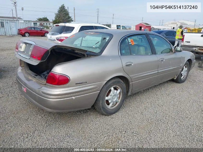 1G4HP54K514137240 2001 Buick Lesabre Custom