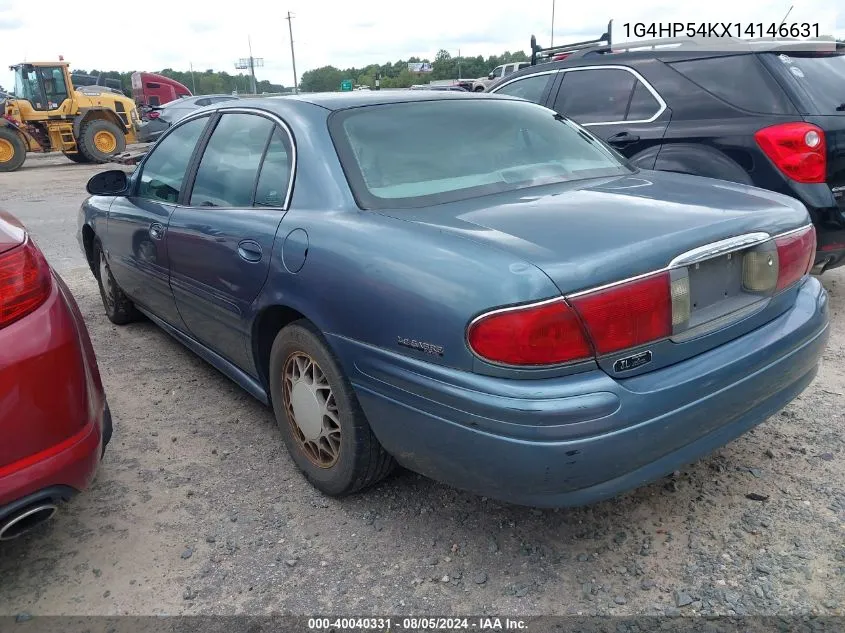 2001 Buick Lesabre Custom VIN: 1G4HP54KX14146631 Lot: 40040331