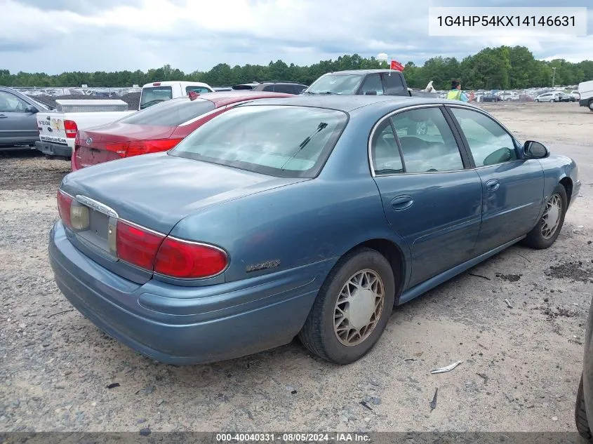 2001 Buick Lesabre Custom VIN: 1G4HP54KX14146631 Lot: 40040331