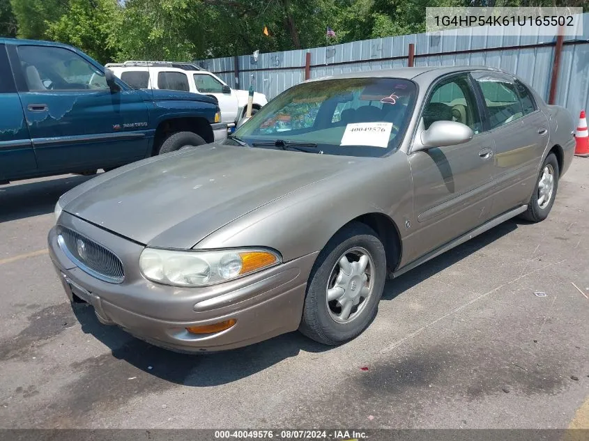 2001 Buick Lesabre Custom VIN: 1G4HP54K61U165502 Lot: 40049576