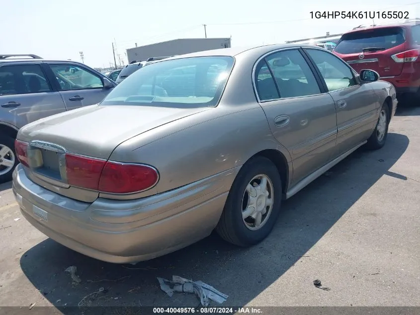 2001 Buick Lesabre Custom VIN: 1G4HP54K61U165502 Lot: 40049576