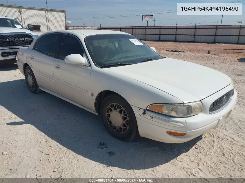 1G4HP54K414196490 2001 Buick Lesabre Custom