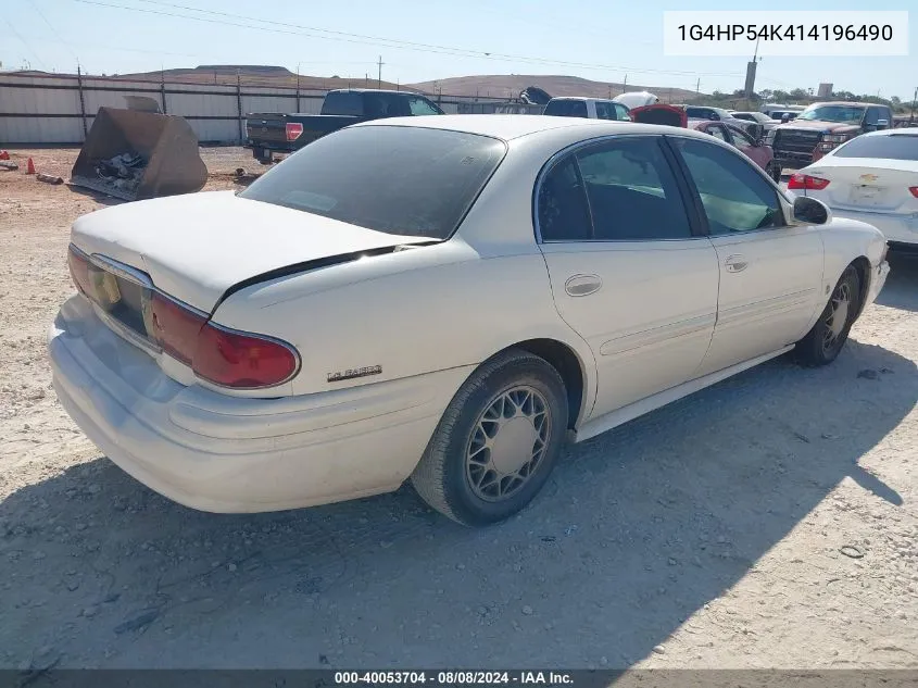 2001 Buick Lesabre Custom VIN: 1G4HP54K414196490 Lot: 40053704