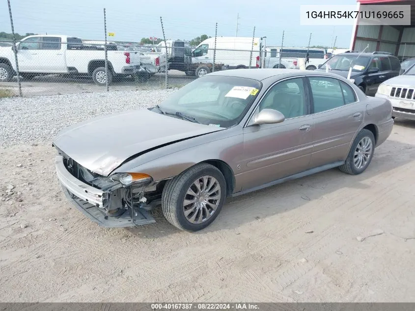 2001 Buick Lesabre Limited VIN: 1G4HR54K71U169665 Lot: 40167387