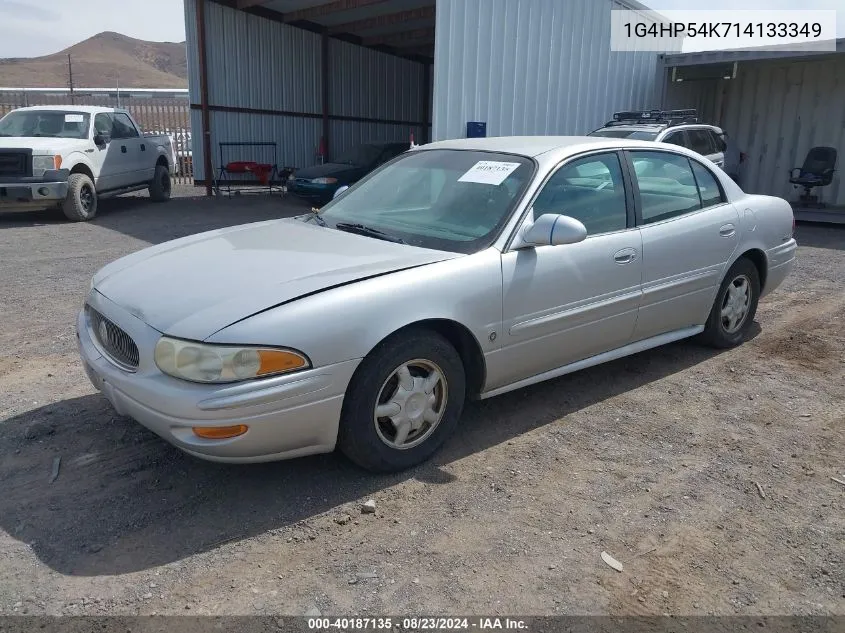 2001 Buick Lesabre Custom VIN: 1G4HP54K714133349 Lot: 40187135