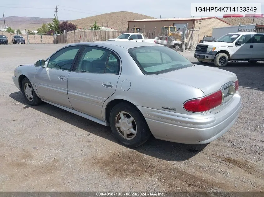 2001 Buick Lesabre Custom VIN: 1G4HP54K714133349 Lot: 40187135