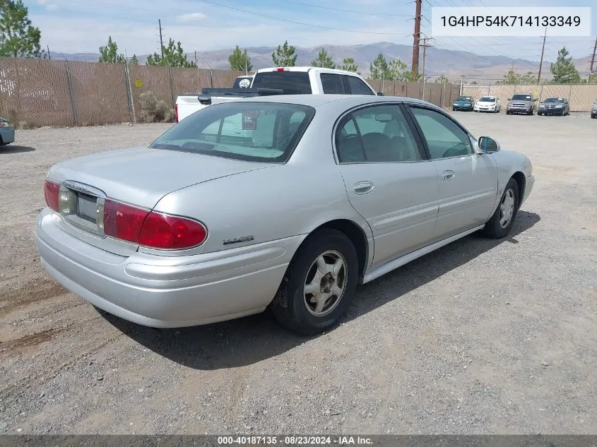 2001 Buick Lesabre Custom VIN: 1G4HP54K714133349 Lot: 40187135