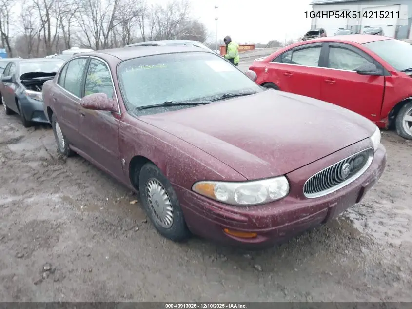 1G4HP54K514215211 2001 Buick Lesabre Custom