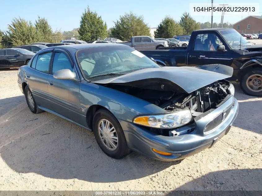 2002 Buick Lesabre Custom VIN: 1G4HP54K62U229913 Lot: 37981225