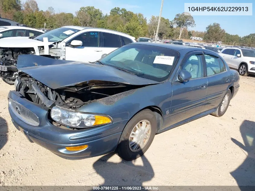 1G4HP54K62U229913 2002 Buick Lesabre Custom