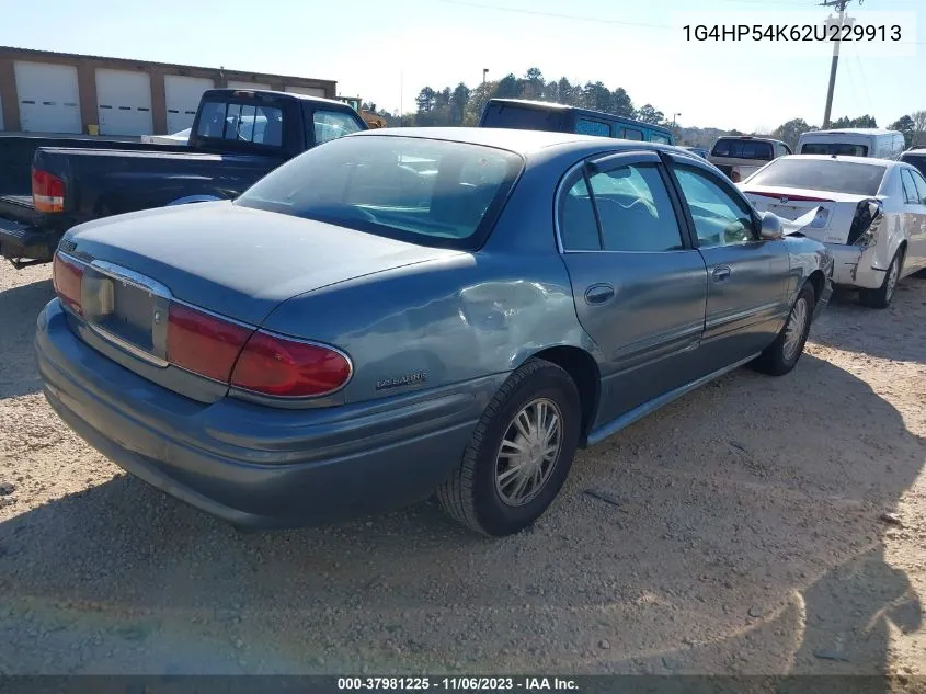 1G4HP54K62U229913 2002 Buick Lesabre Custom