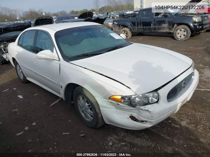 2002 Buick Lesabre Custom VIN: 1G4HP54K22U172206 Lot: 37992836