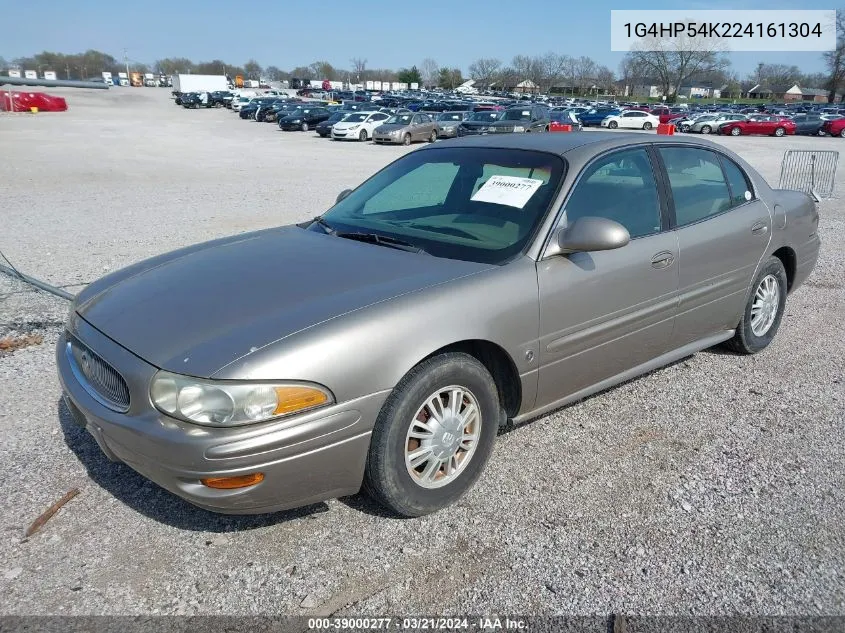 2002 Buick Lesabre Custom VIN: 1G4HP54K224161304 Lot: 39000277