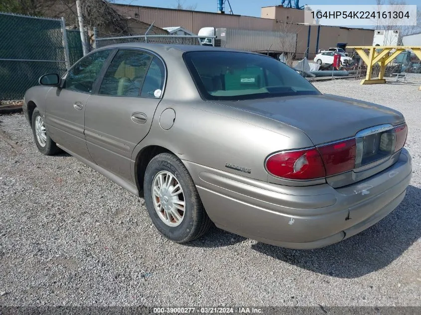 2002 Buick Lesabre Custom VIN: 1G4HP54K224161304 Lot: 39000277