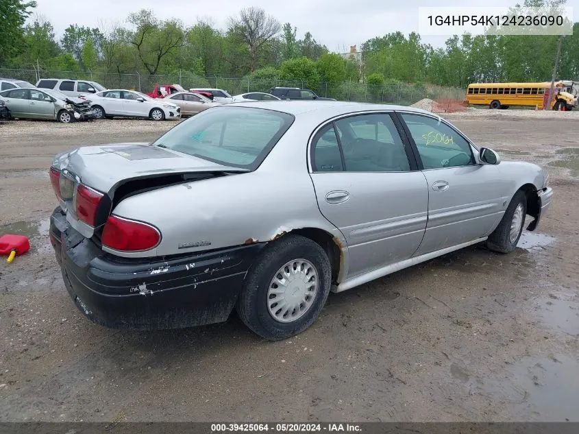 2002 Buick Lesabre Custom VIN: 1G4HP54K124236090 Lot: 39425064