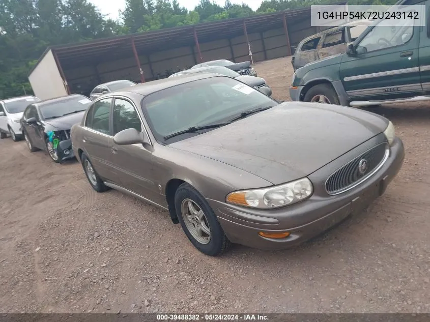 2002 Buick Lesabre Custom VIN: 1G4HP54K72U243142 Lot: 39488382