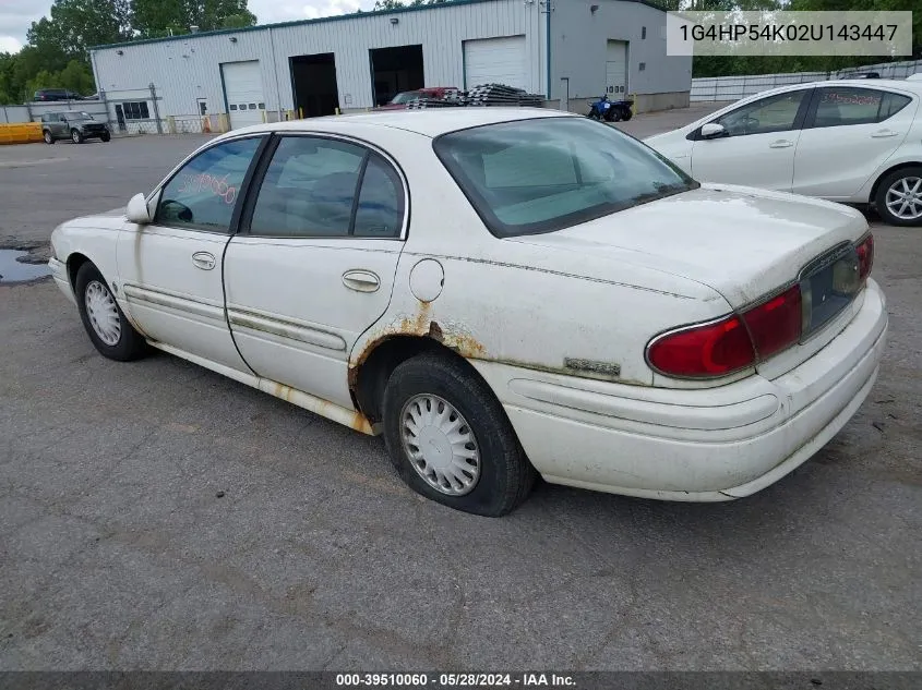 2002 Buick Lesabre Custom VIN: 1G4HP54K02U143447 Lot: 39510060