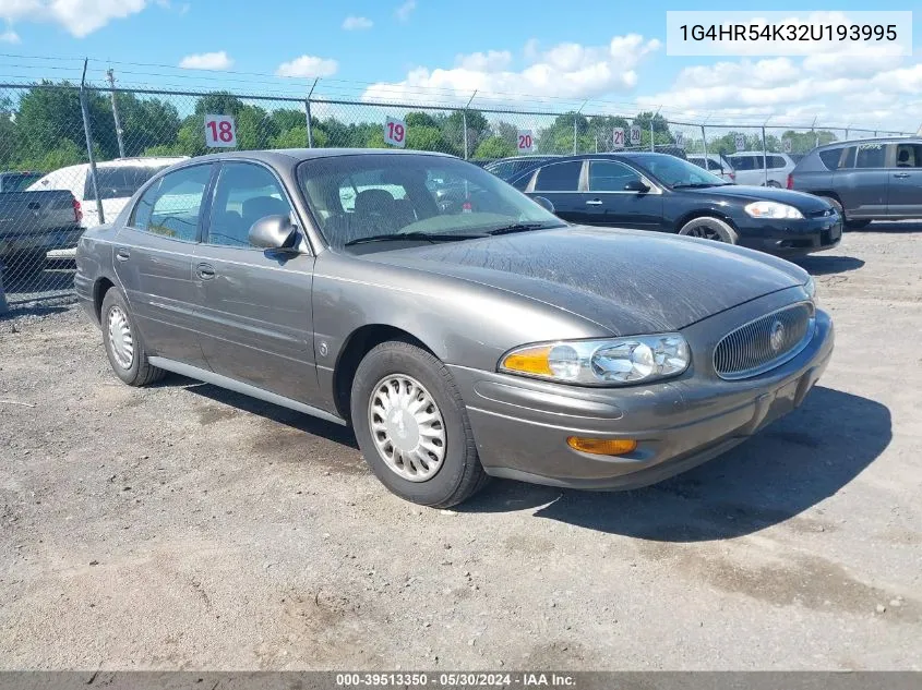 2002 Buick Lesabre Limited VIN: 1G4HR54K32U193995 Lot: 39513350