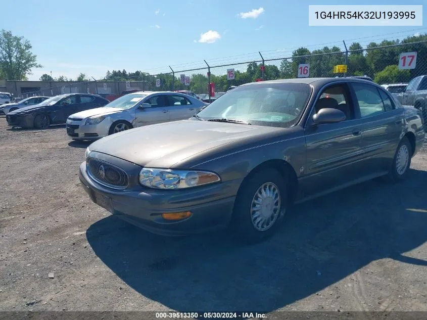 2002 Buick Lesabre Limited VIN: 1G4HR54K32U193995 Lot: 39513350