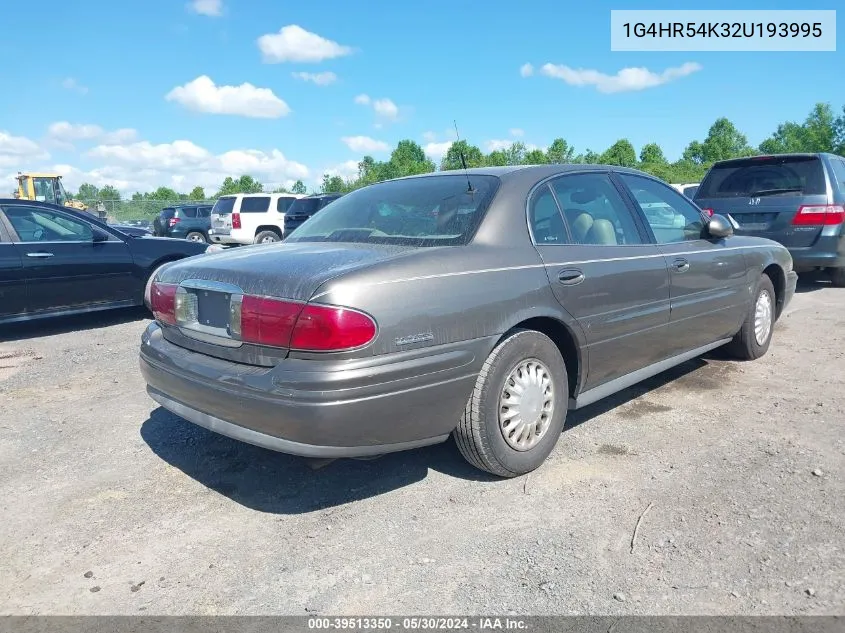 2002 Buick Lesabre Limited VIN: 1G4HR54K32U193995 Lot: 39513350