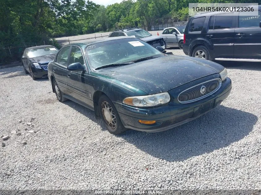 2002 Buick Lesabre Limited VIN: 1G4HR54K02U123306 Lot: 39537200