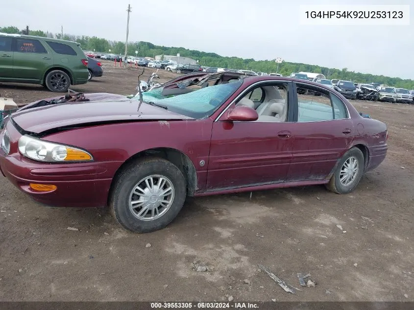 2002 Buick Lesabre Custom VIN: 1G4HP54K92U253123 Lot: 39553305