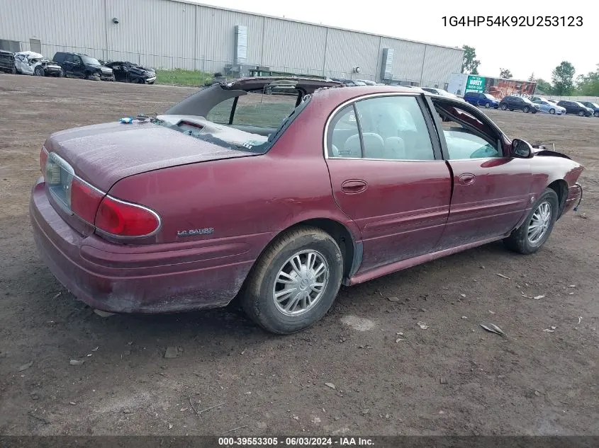 2002 Buick Lesabre Custom VIN: 1G4HP54K92U253123 Lot: 39553305