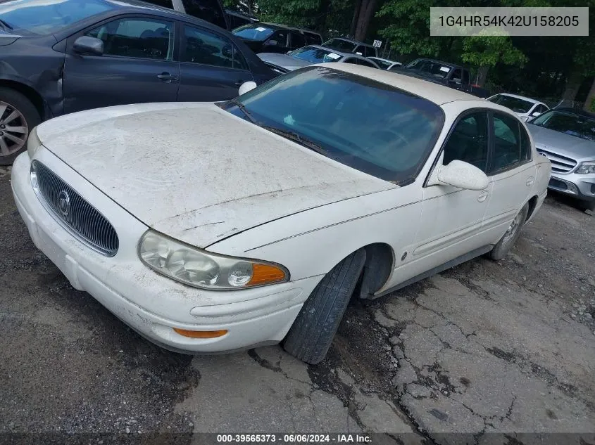 2002 Buick Lesabre Limited VIN: 1G4HR54K42U158205 Lot: 39565373