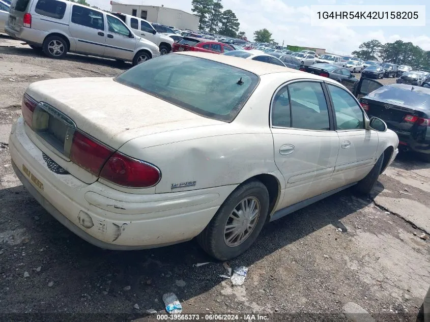 2002 Buick Lesabre Limited VIN: 1G4HR54K42U158205 Lot: 39565373