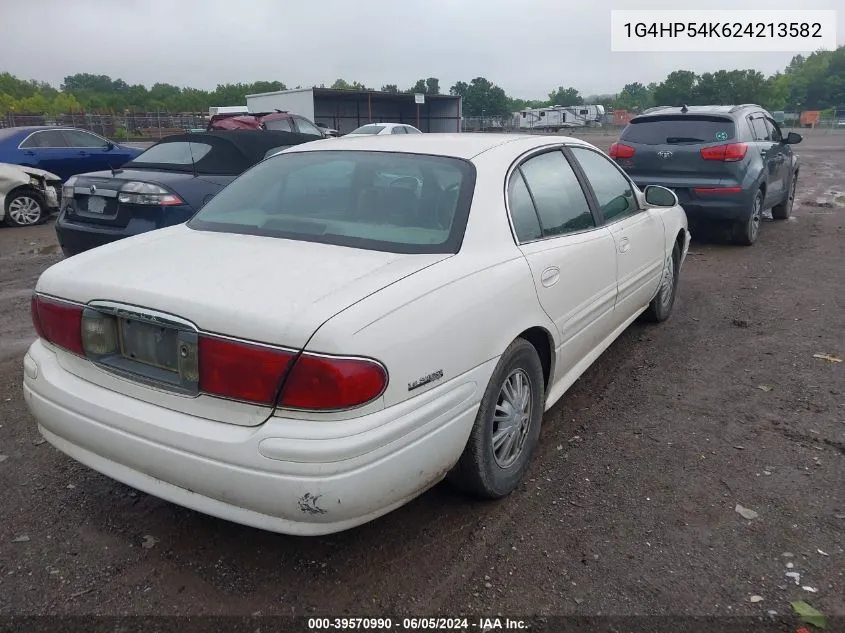 2002 Buick Lesabre Custom VIN: 1G4HP54K624213582 Lot: 39570990