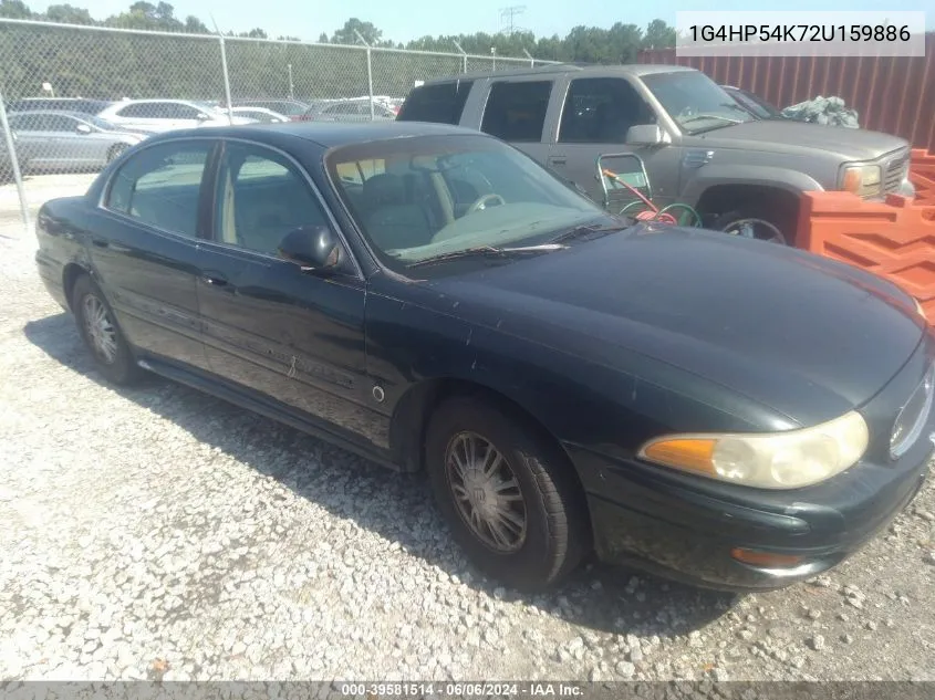 2002 Buick Lesabre Custom VIN: 1G4HP54K72U159886 Lot: 39581514