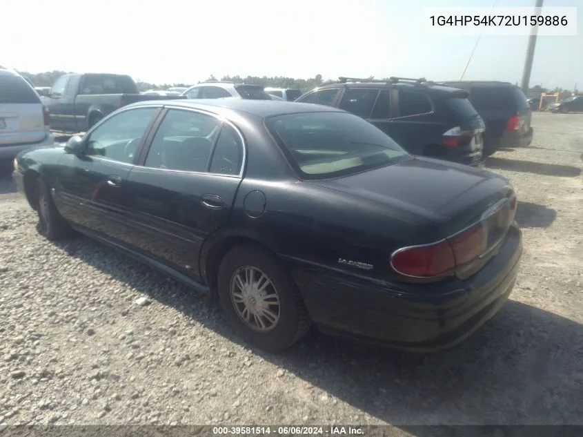 2002 Buick Lesabre Custom VIN: 1G4HP54K72U159886 Lot: 39581514