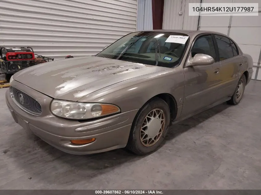 2002 Buick Lesabre Limited VIN: 1G4HR54K12U177987 Lot: 39607862