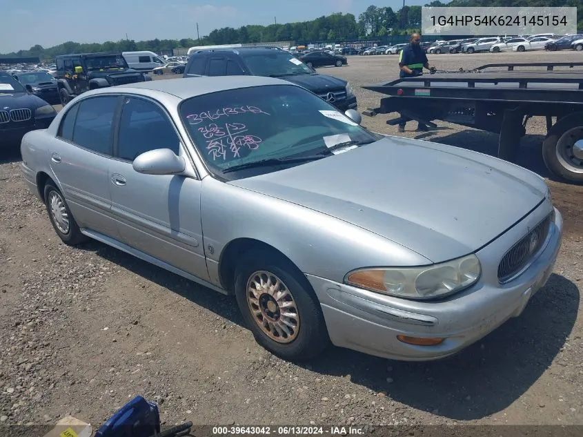 2002 Buick Lesabre Custom VIN: 1G4HP54K624145154 Lot: 39643042