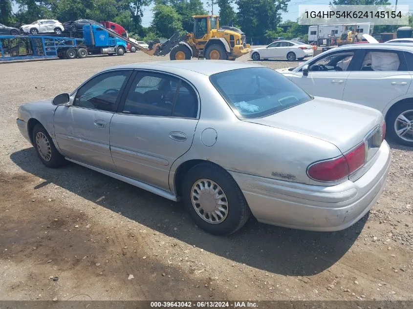 1G4HP54K624145154 2002 Buick Lesabre Custom