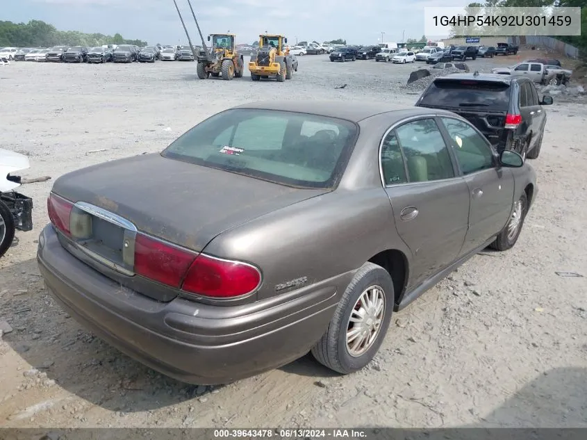 1G4HP54K92U301459 2002 Buick Lesabre Custom