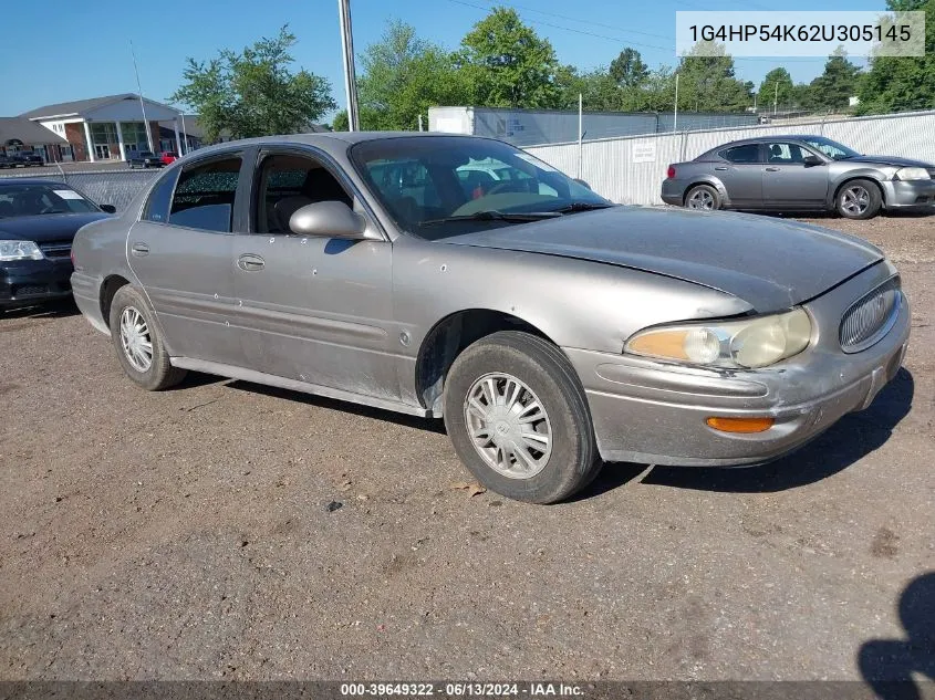 1G4HP54K62U305145 2002 Buick Lesabre Custom