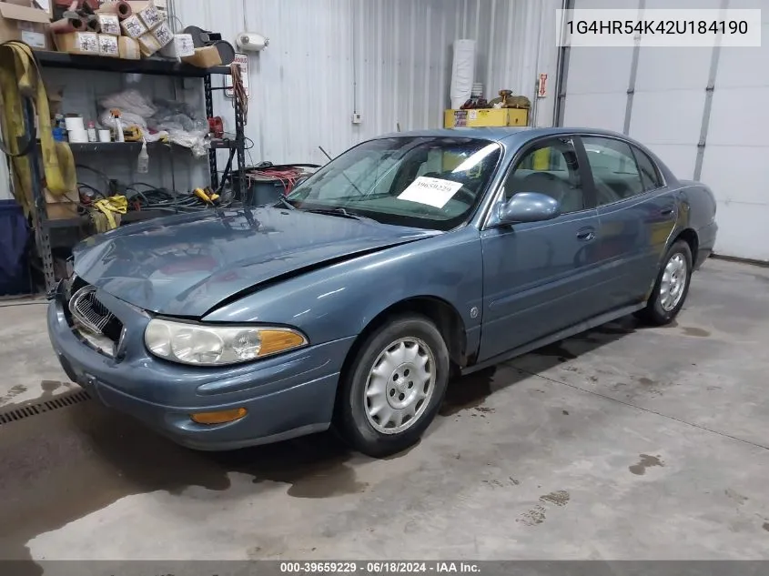 1G4HR54K42U184190 2002 Buick Lesabre Limited