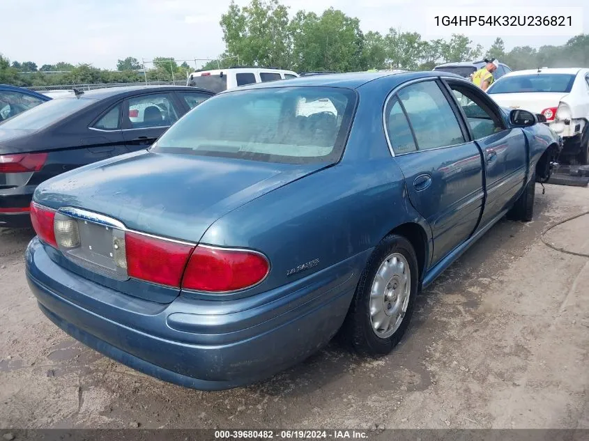 2002 Buick Lesabre Custom VIN: 1G4HP54K32U236821 Lot: 39680482