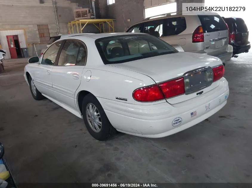 2002 Buick Lesabre Custom VIN: 1G4HP54K22U182279 Lot: 39691456