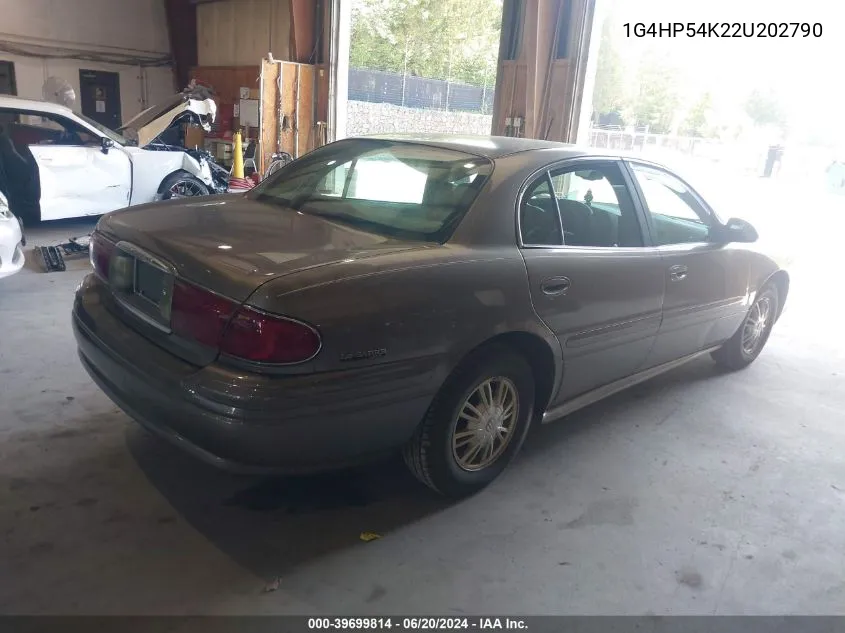 2002 Buick Lesabre Custom VIN: 1G4HP54K22U202790 Lot: 39699814